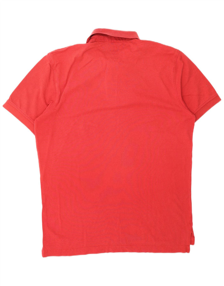 Camisa polo masculina TOMMY HILFIGER XL vermelha