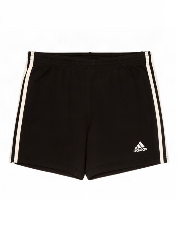Adidas Womens Aeroready Sport Shorts UK 12/14 Médio Preto Poliéster
