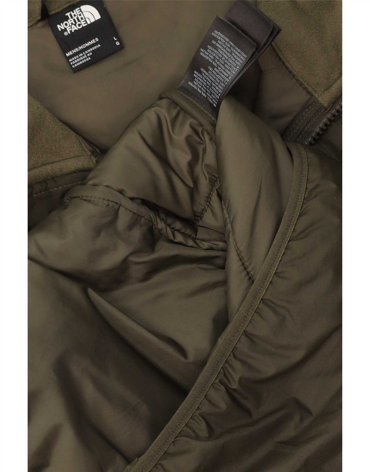 Jaqueta masculina The North Face Graphic Liner acolchoada Reino Unido 40 grande poliéster verde