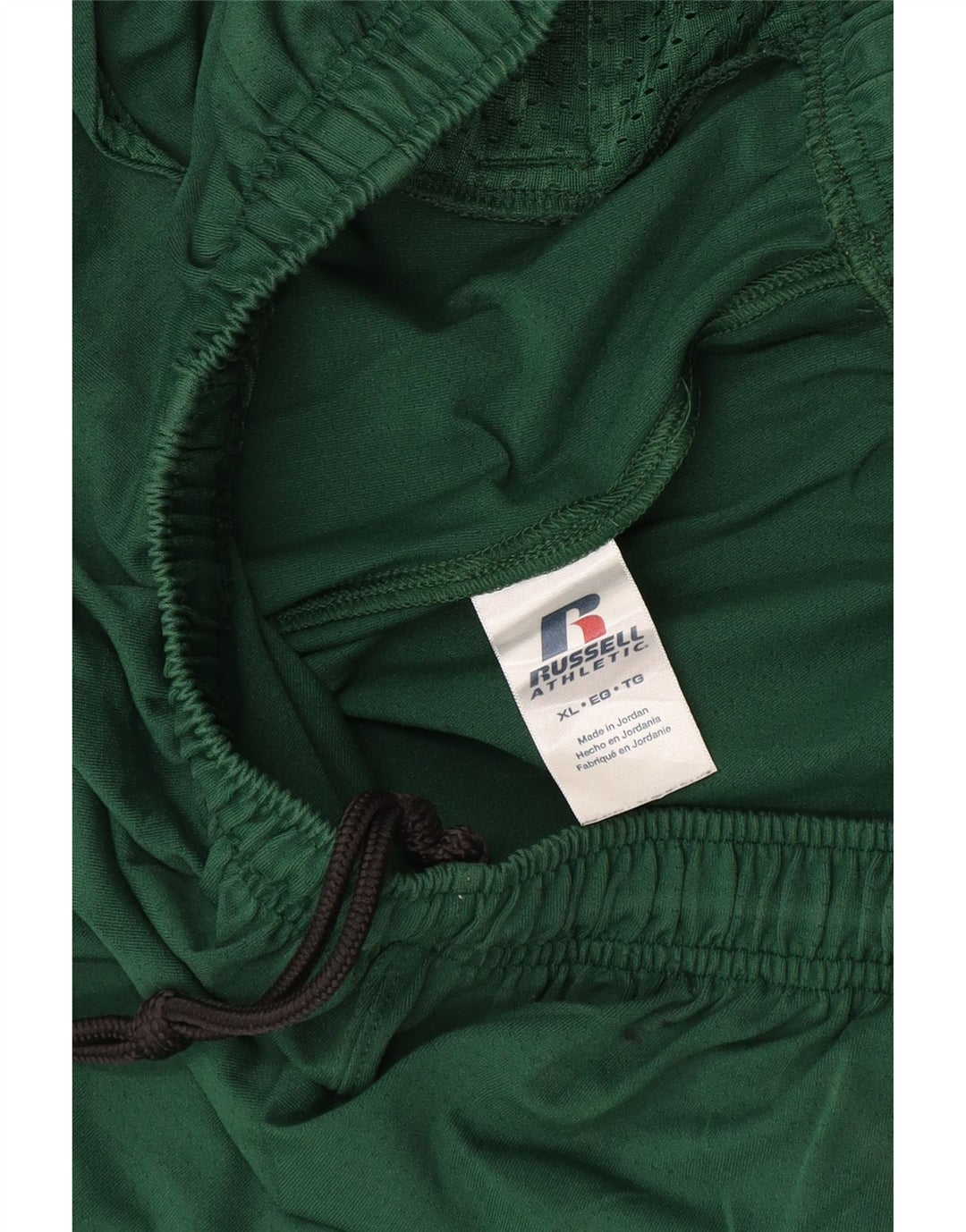 Shorts esportivos gráficos masculinos Russell Athletic XL verde