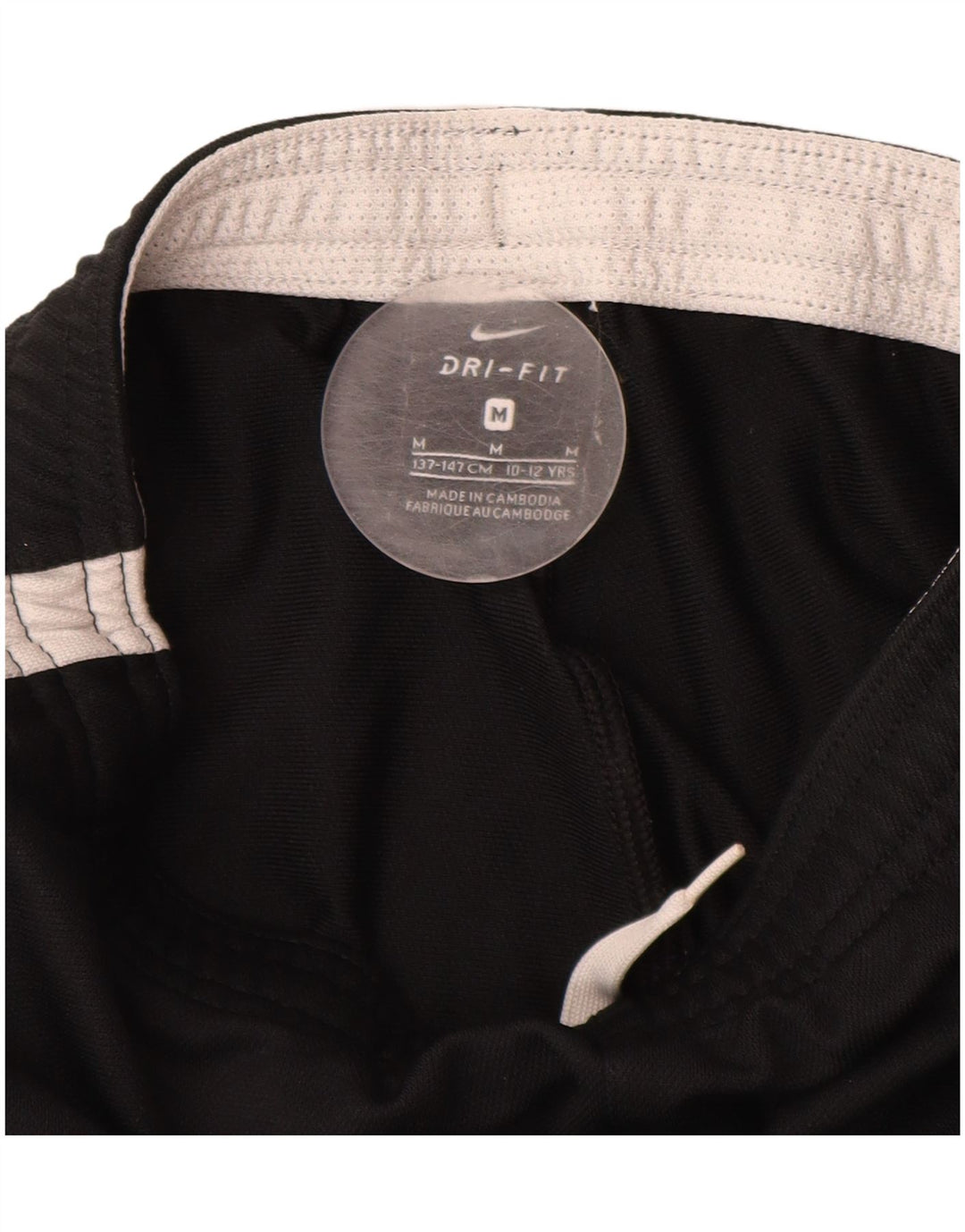 Calça de treino NIKE para meninos 10-11 anos médio preto colorblock