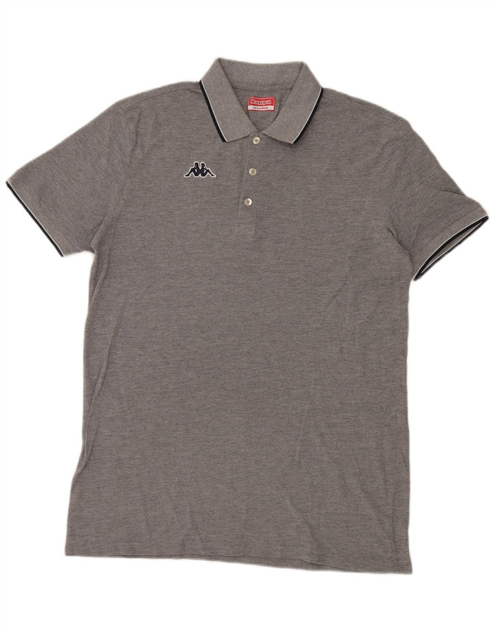 Camisa polo masculina KAPPA 2XL cinza