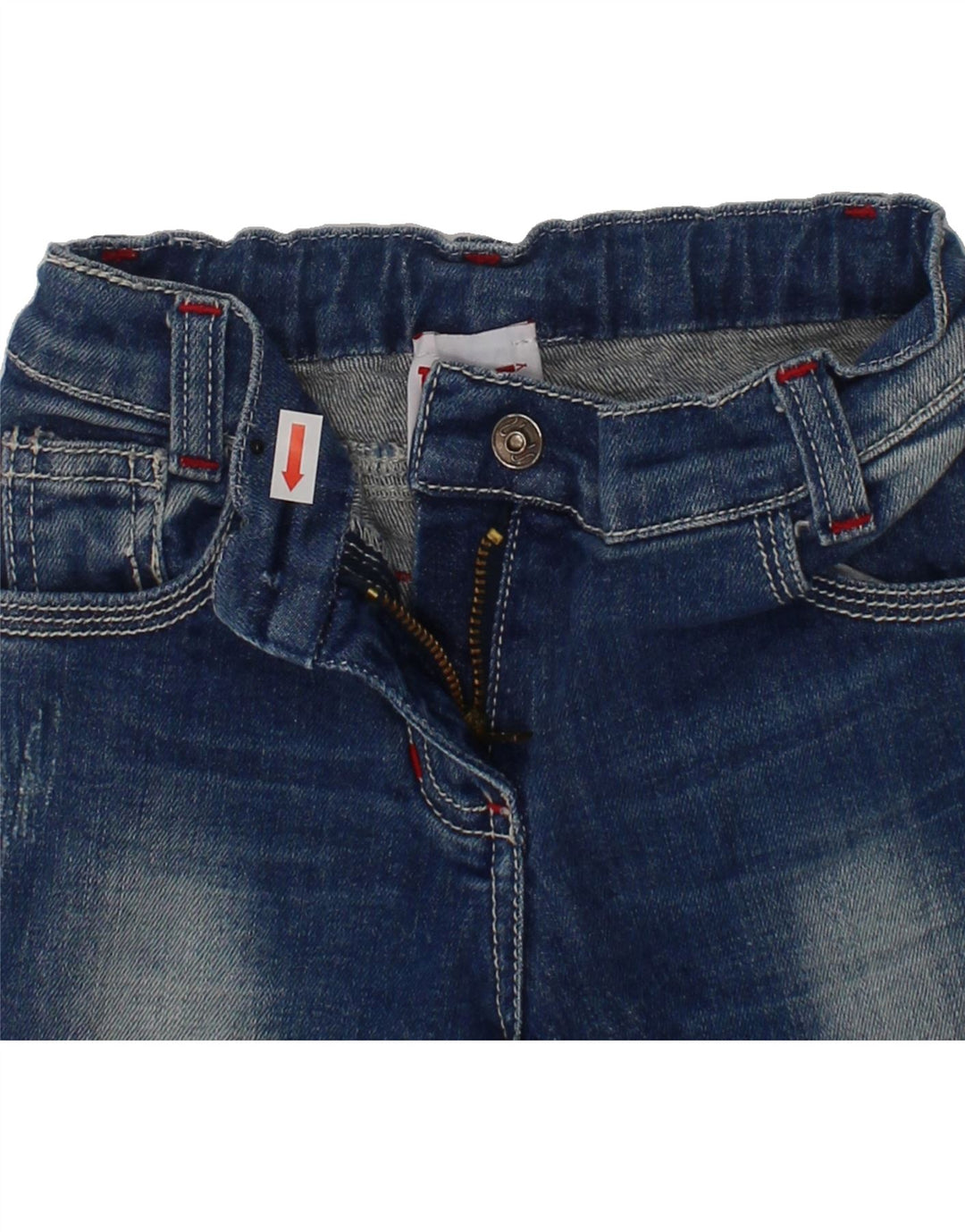 ICEBERG Girls Slim Jeans 2-3 Years W20 L14 Blue Cotton Vintage Iceberg and Second-Hand Iceberg from Messina Hembry 