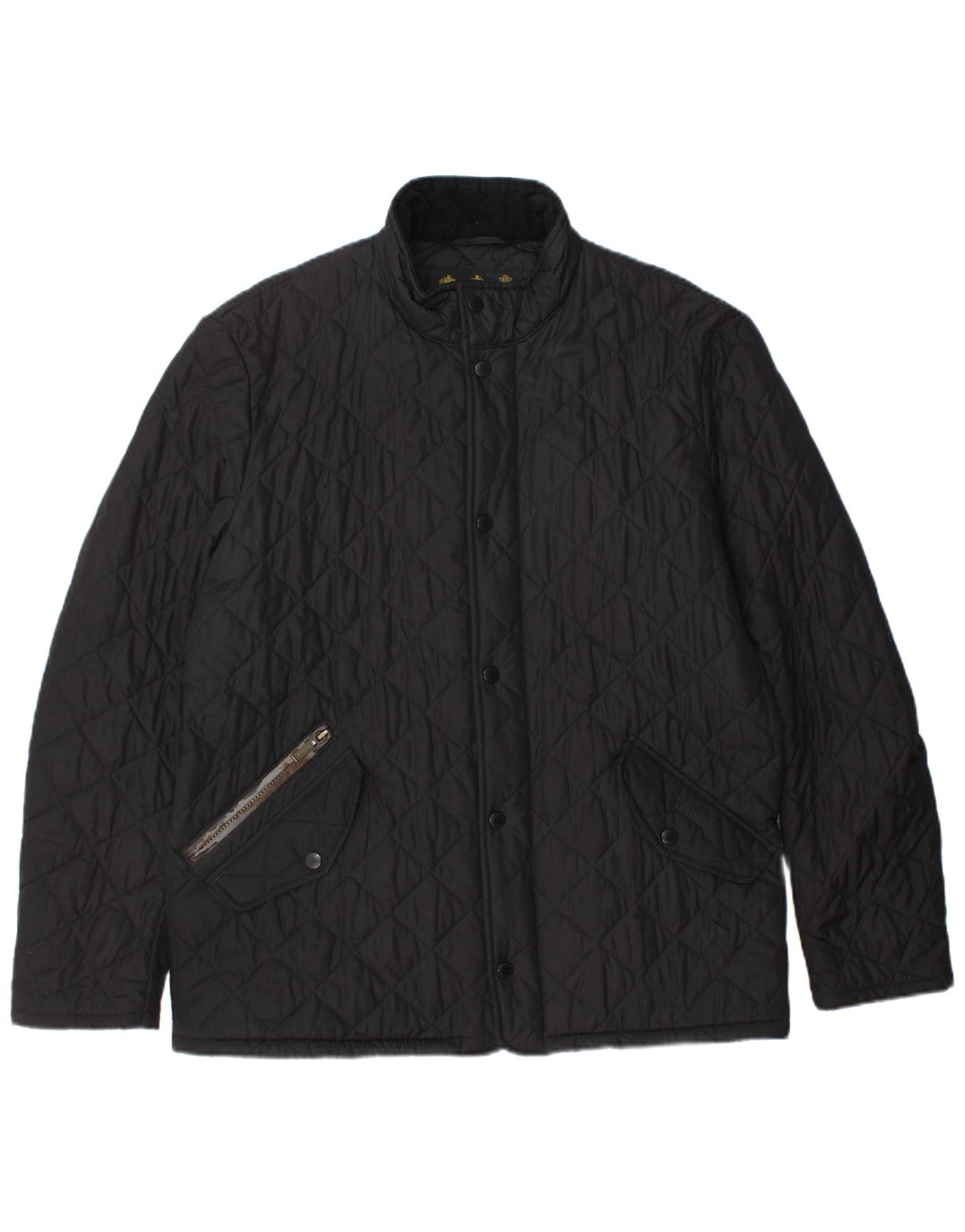 Jaqueta acolchoada masculina BARBOUR UK 40 grande preta