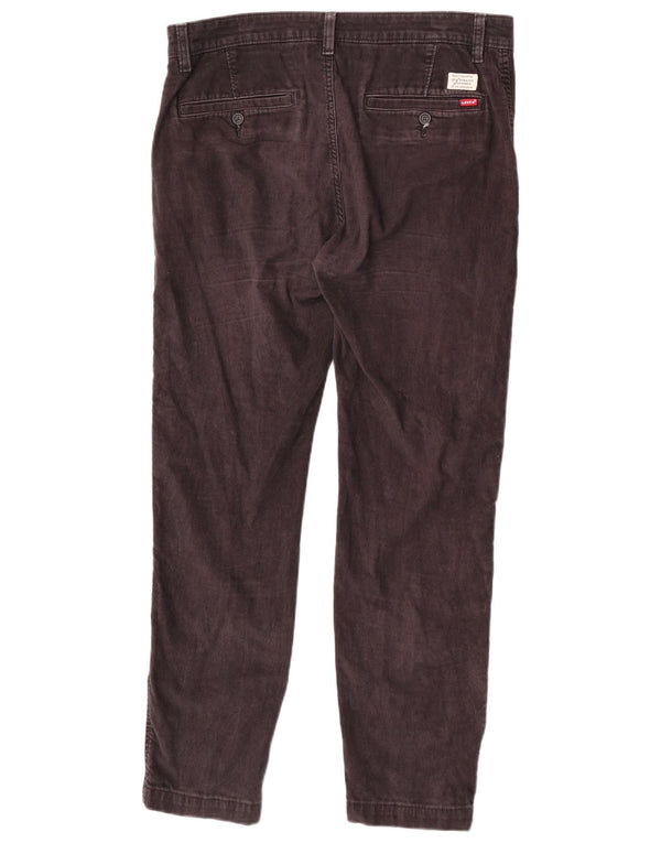 Calça Chino Cônica Masculina Levi's W33 L32 Algodão Marrom