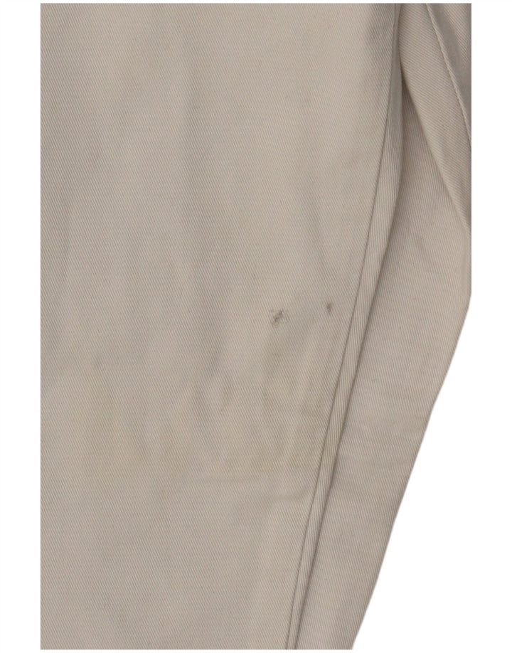 Calça cargo masculina reta MAVERICK W36 L30 algodão branco