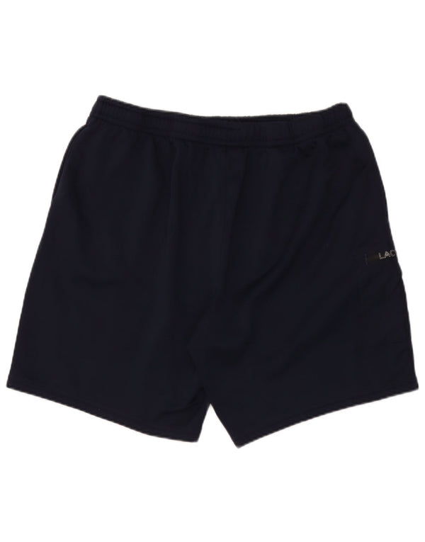 Shorts esportivos masculinos Lacoste Regular Fit Cargo tamanho 7 2XL azul marinho poliéster