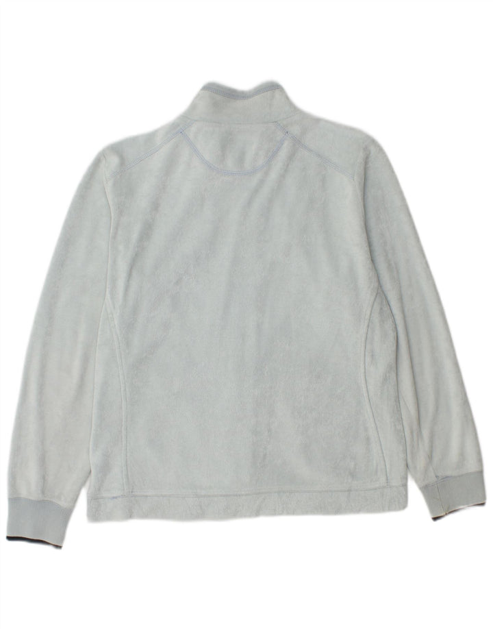 Jaqueta feminina de veludo Champion UK 14 azul médio