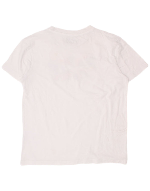Top Kappa Boys Graphic T-Shirt 11-12 Anos Branco