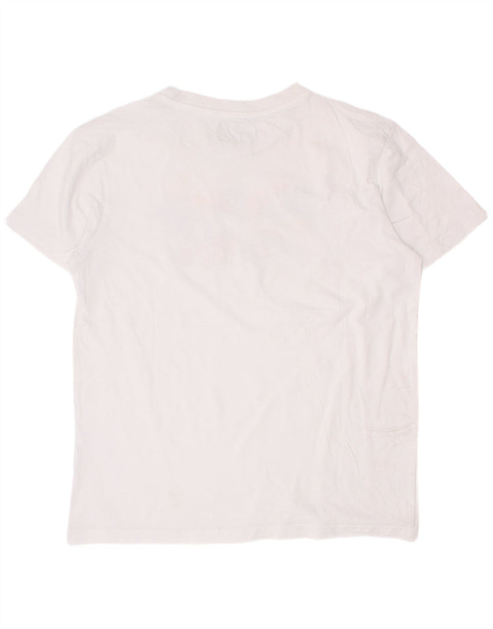 Top Kappa Boys Graphic T-Shirt 11-12 Anos Branco