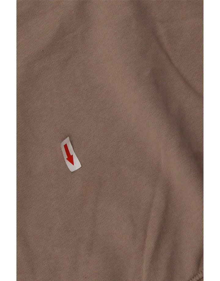 Zara Moletom Masculino Jumper Médio Bege Algodão