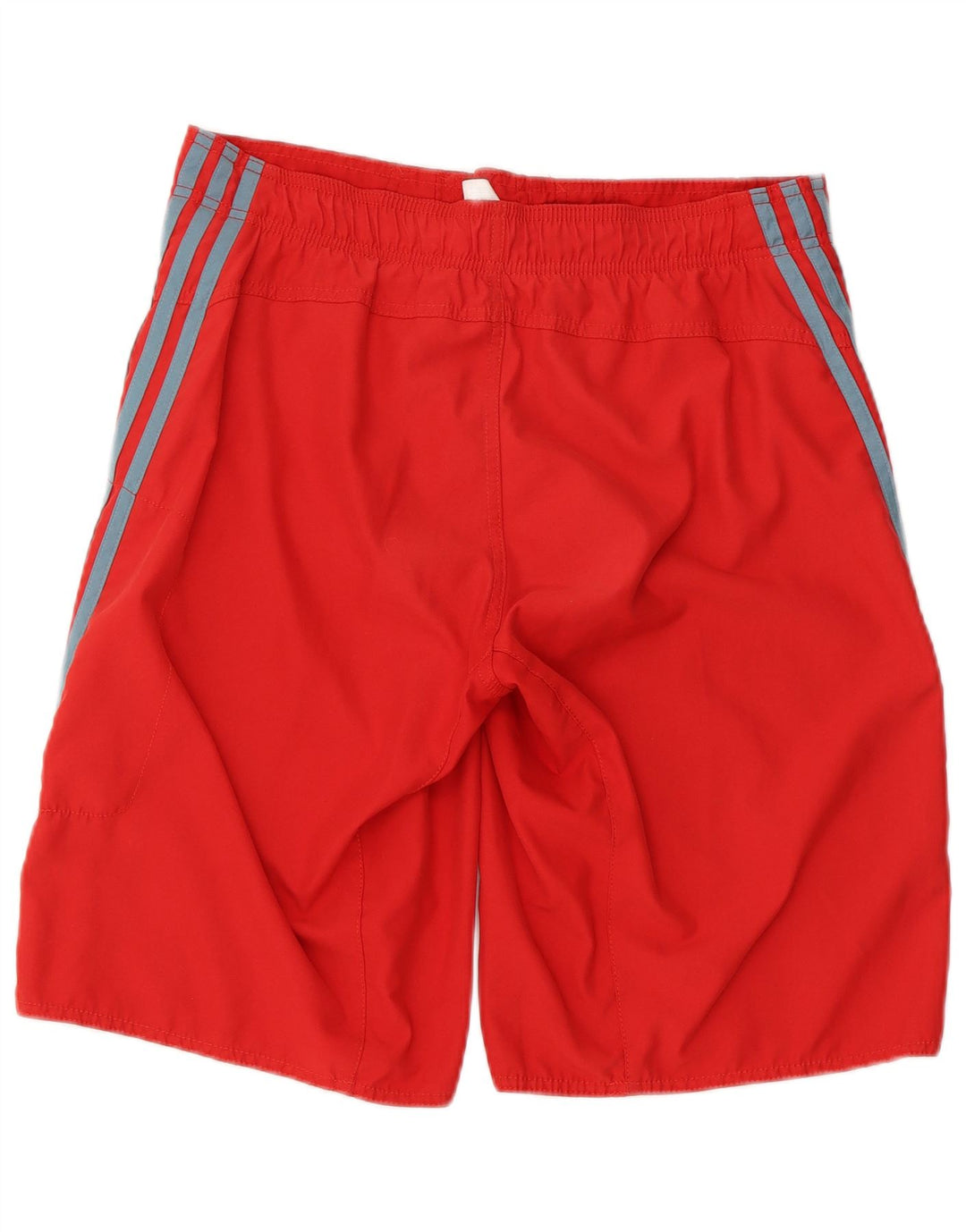 Shorts de natação masculino Adidas médio vermelho poliéster