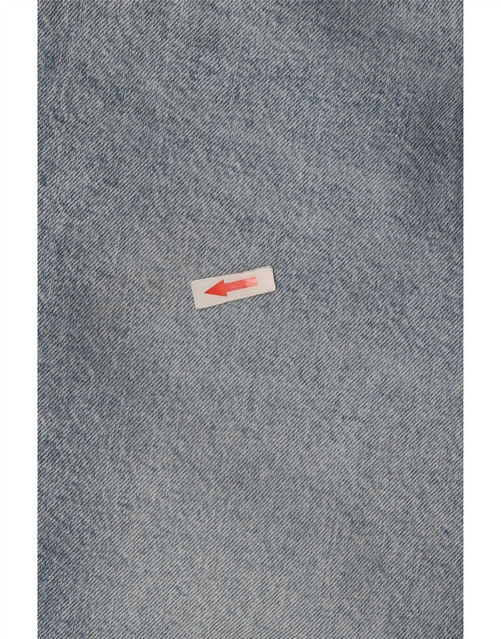 Saia jeans feminina Zara grande W30 azul