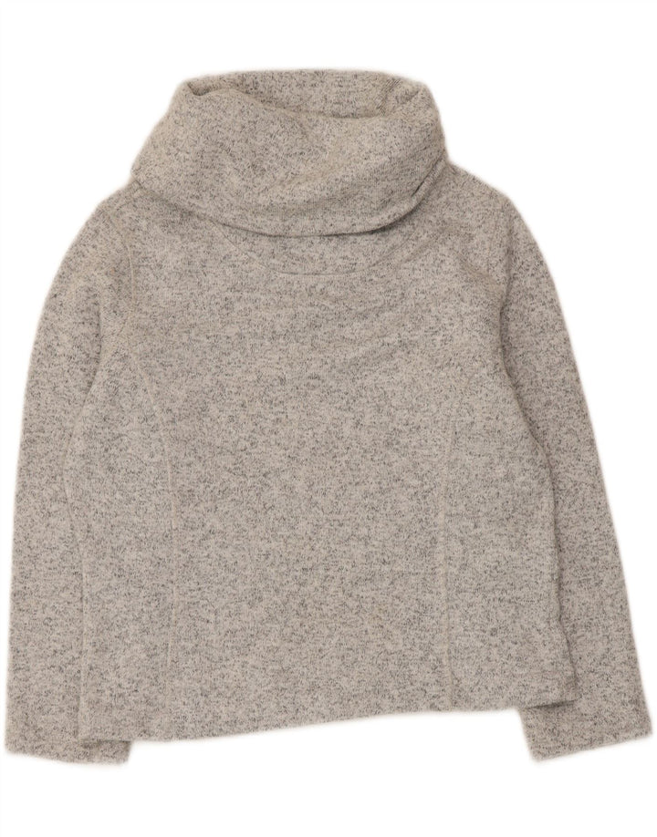 Blusa feminina Mountain Warehouse Crop Top UK 12 cinza médio manchado