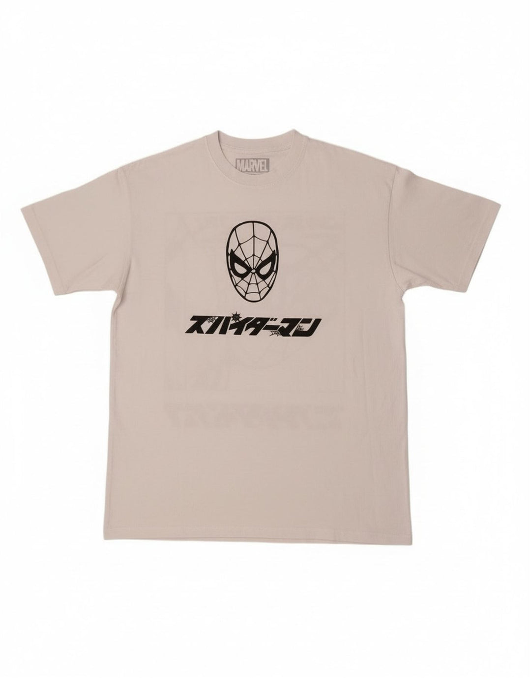 Pull & Bear Camiseta masculina Marvel Graphic Top Médio Branco