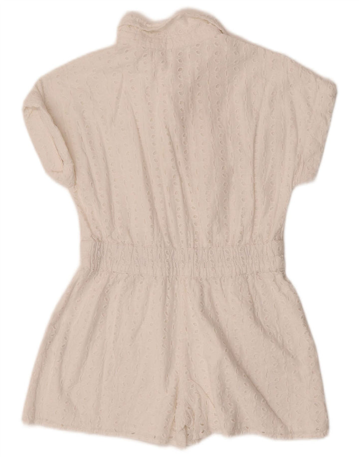 Macacão Zara Meninas 9-10 Anos Branco