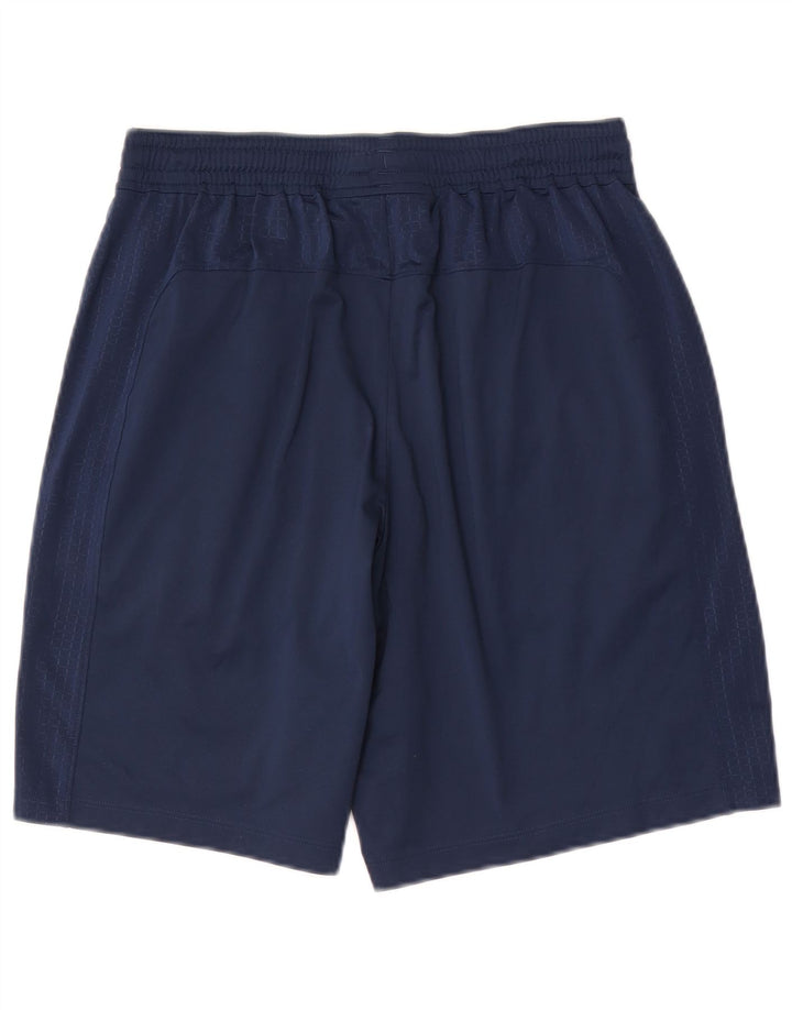 Shorts esportivos masculinos Under Armour Heat Gear médio azul marinho