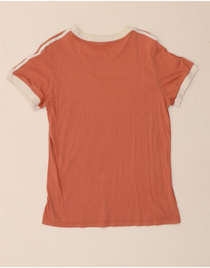 Camiseta Adidas Feminina Top UK 8 Pequena Rosa