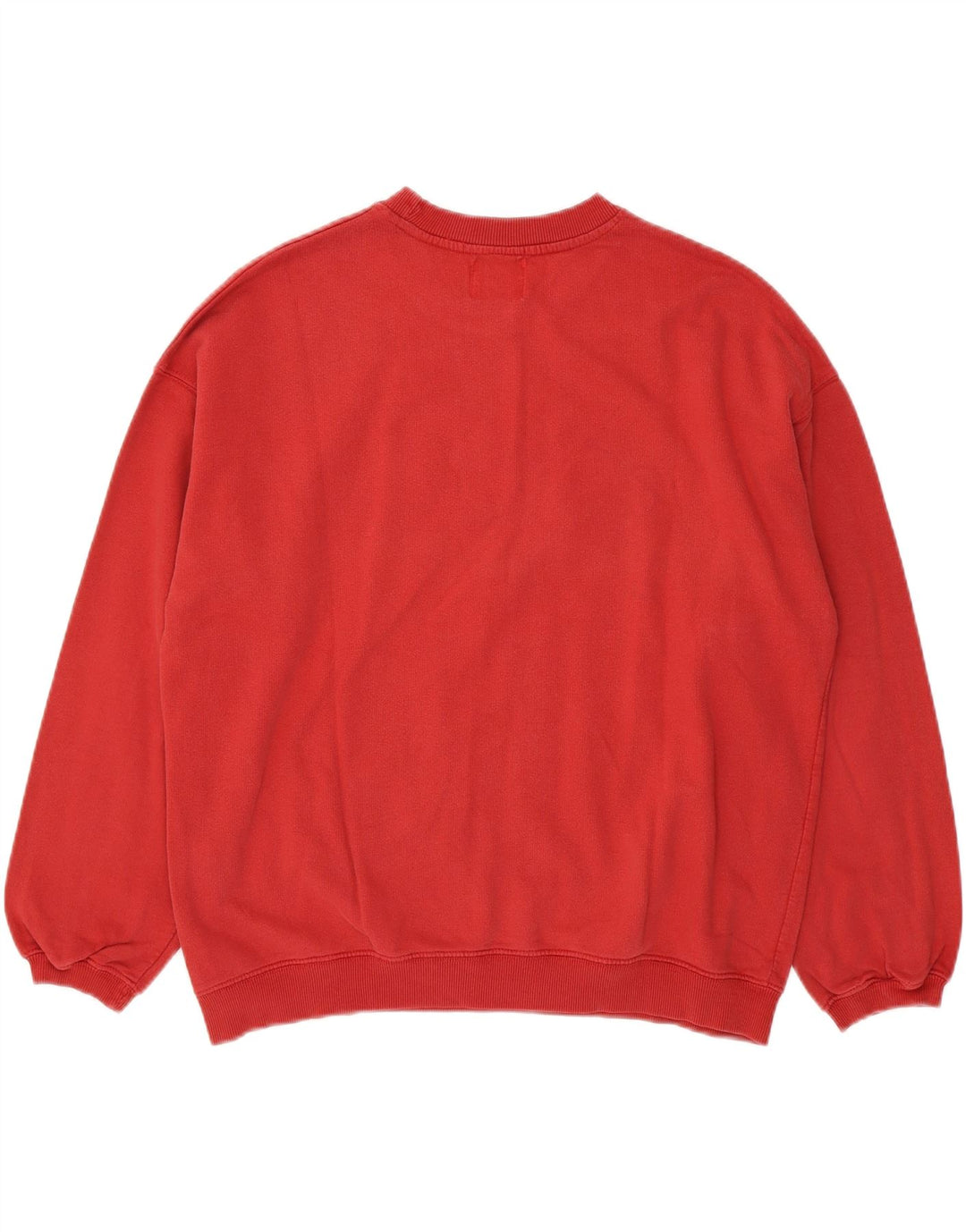 Jumper de moletom feminino grande PULL & BEAR pequeno vermelho