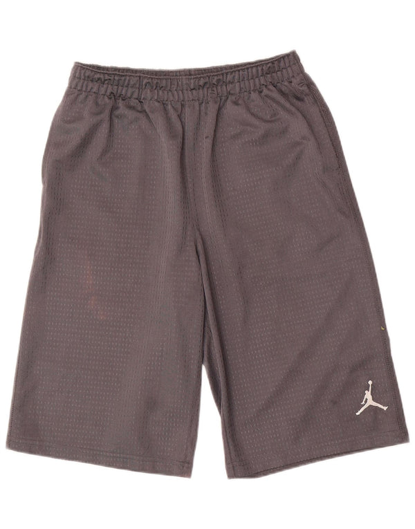 Shorts esportivos JORDAN para meninos 13-14 anos XL cinza poliéster
