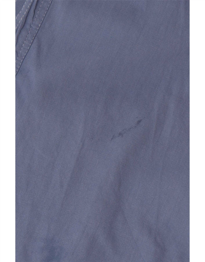 Camisa masculina POP 84 grande algodão azul marinho