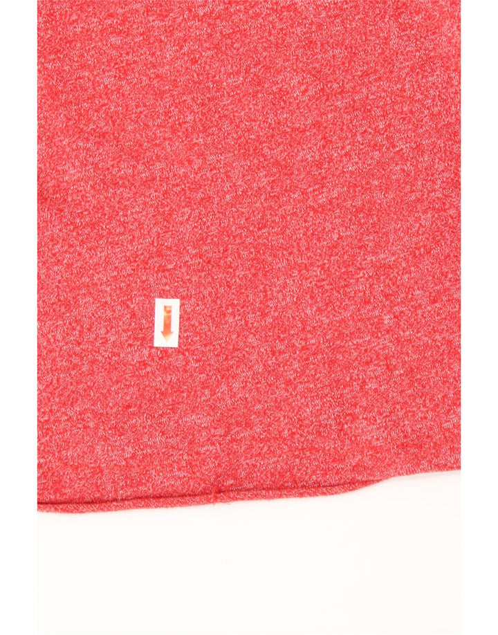 Camiseta masculina gráfica SUPERDRY top pequeno algodão vermelho