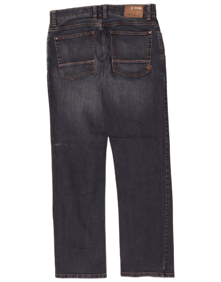 Calça jeans reta masculina Camel Active W34 L32 algodão azul