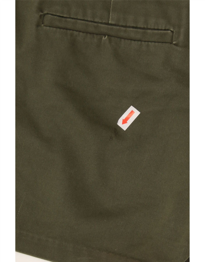 MOSSIMO Womens Low Waist Hot Pants US 2 XS W28  Green Cotton Vintage Mossimo and Second-Hand Mossimo from Messina Hembry 