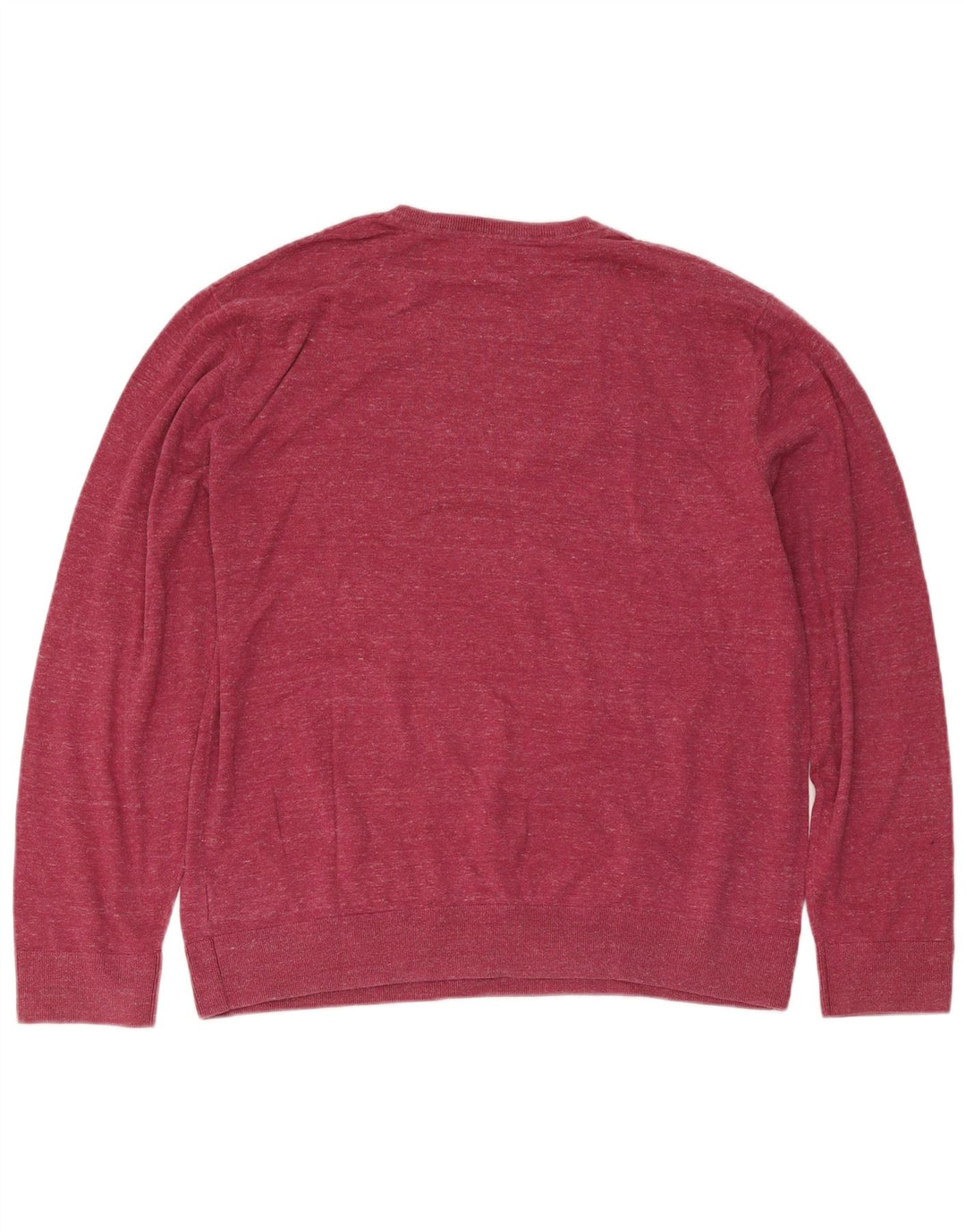 Suéter masculino Gap com gola redonda XL algodão manchado vermelho