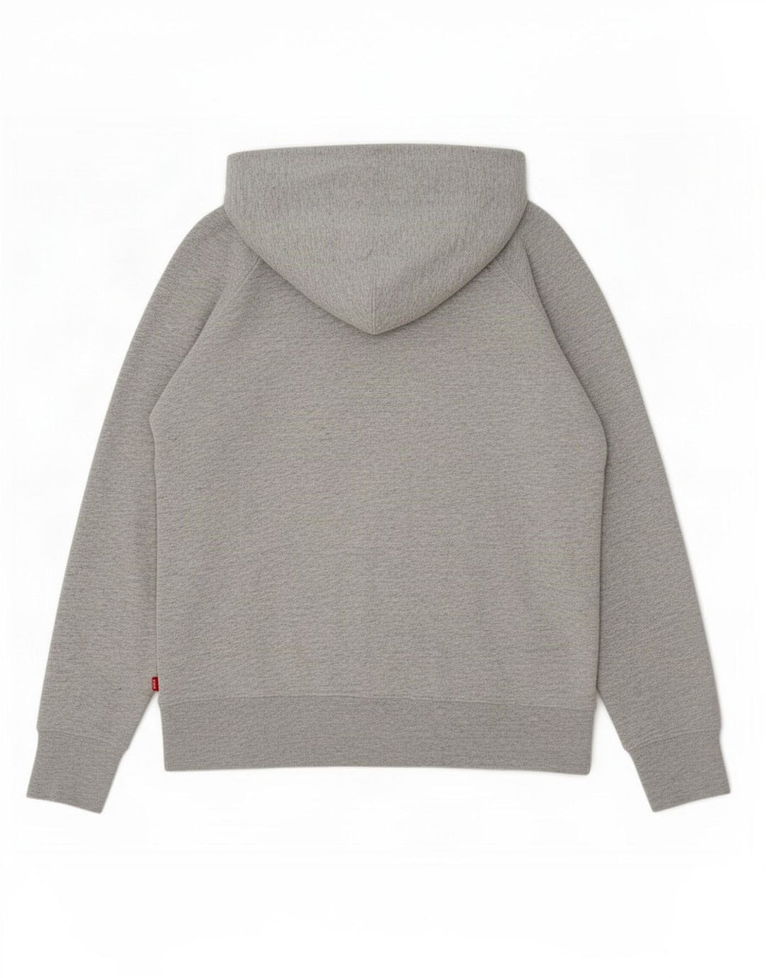 Suéter com capuz gráfico masculino Levi's pequeno algodão cinza