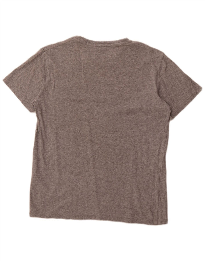 Camiseta gráfica masculina LEVI'S Top algodão cinza médio