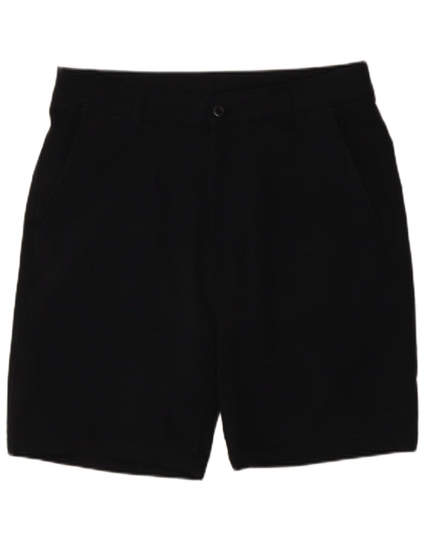 Under Armour Mens Chino Shorts W32 Poliéster Preto Médio