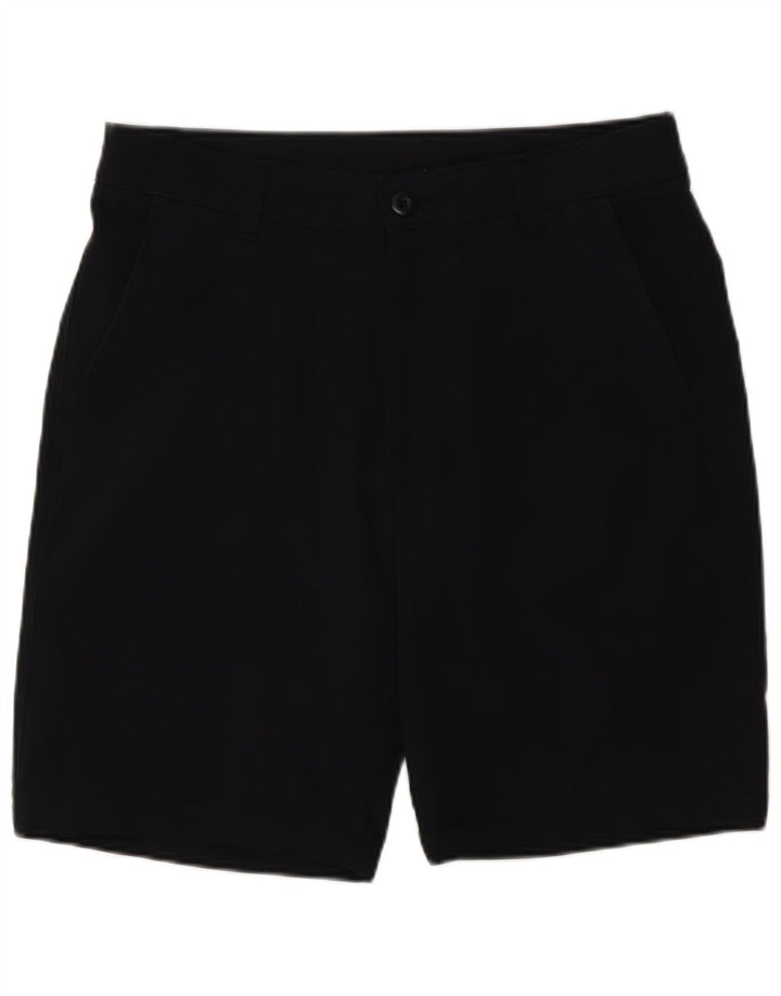 Under Armour Mens Chino Shorts W32 Poliéster Preto Médio