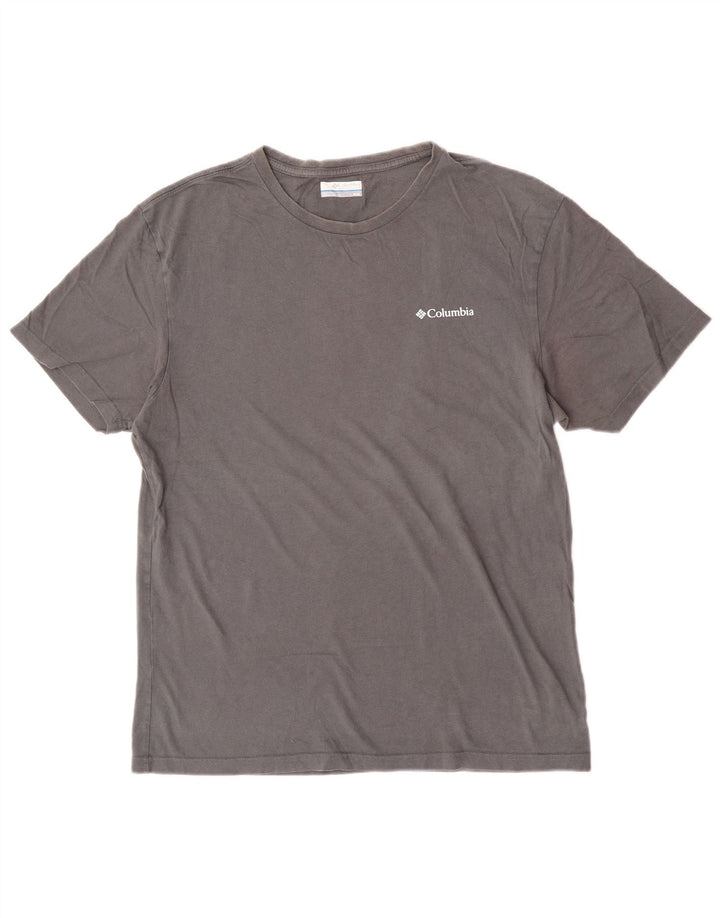 Camiseta Columbia Masculina Graphic Top Cinza Médio Algodão