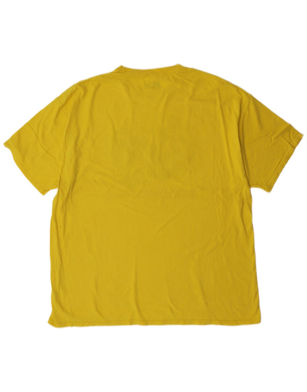 Russell Athletic Camiseta masculina gráfica Top 2XL Amarelo