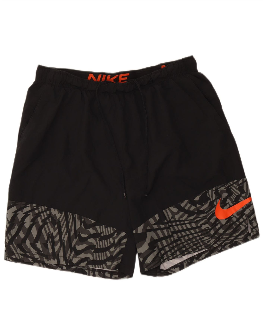 Shorts esportivos masculinos Nike Dri Fit Graphic Standard XL preto poliéster
