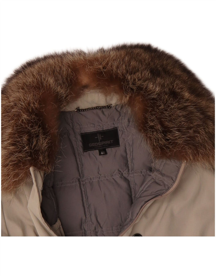 GEOSPIRIT Womens Padded Jacket IT 44 Medium White