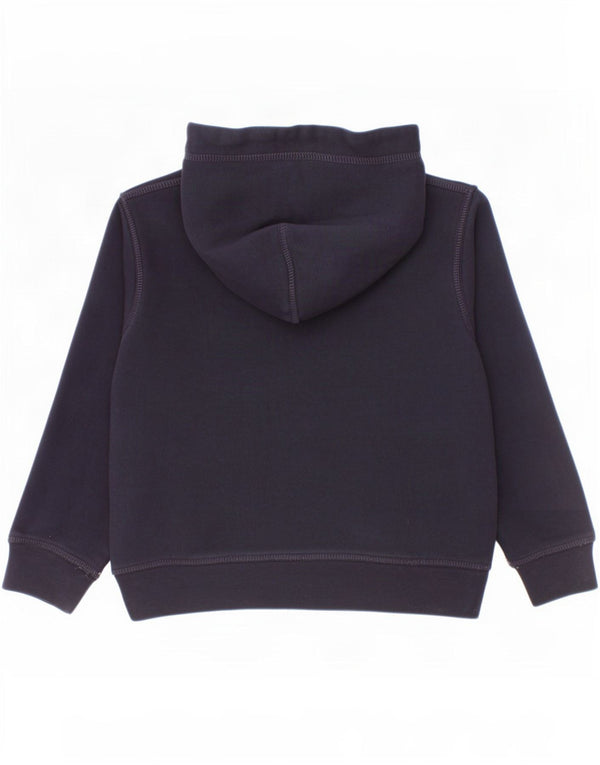 Tommy Hilfiger Meninos moletom com capuz gráfico 4-5 anos azul marinho algodão