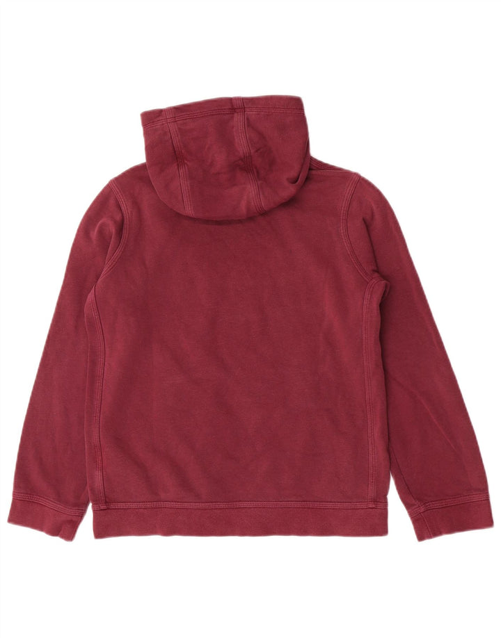 Jumper com capuz gráfico Nike Boys 10-11 anos médio marrom algodão
