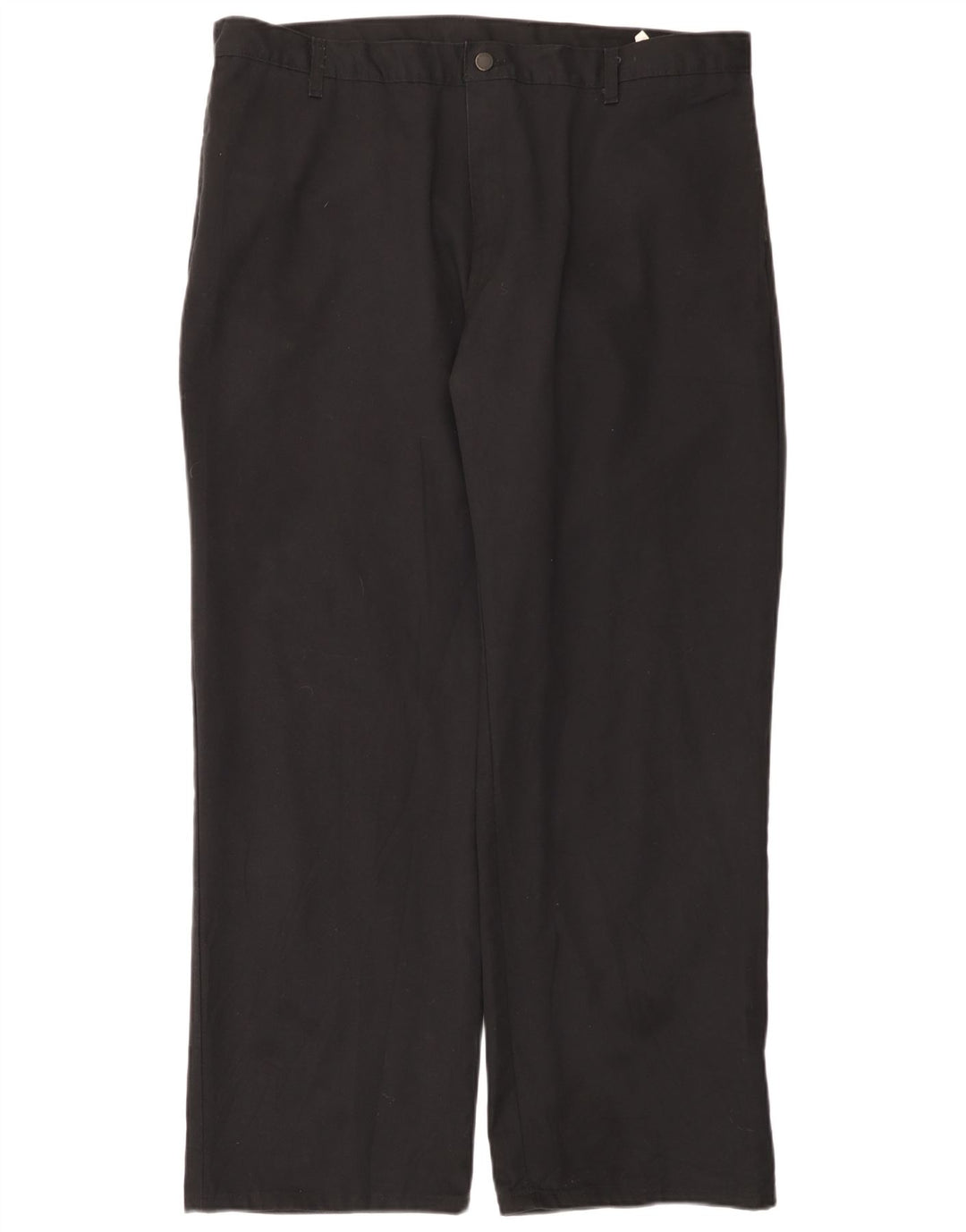 Calças Chino Regulares Masculinas Dickies W40 L32 Poliéster Preto