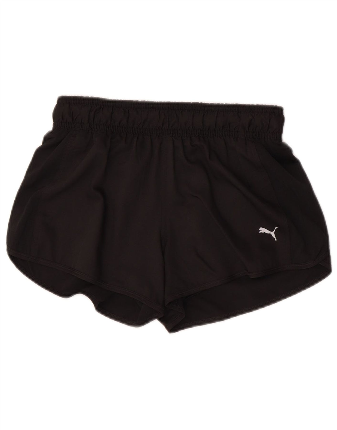 Shorts esportivos femininos Puma UK 10 pequenos pretos
