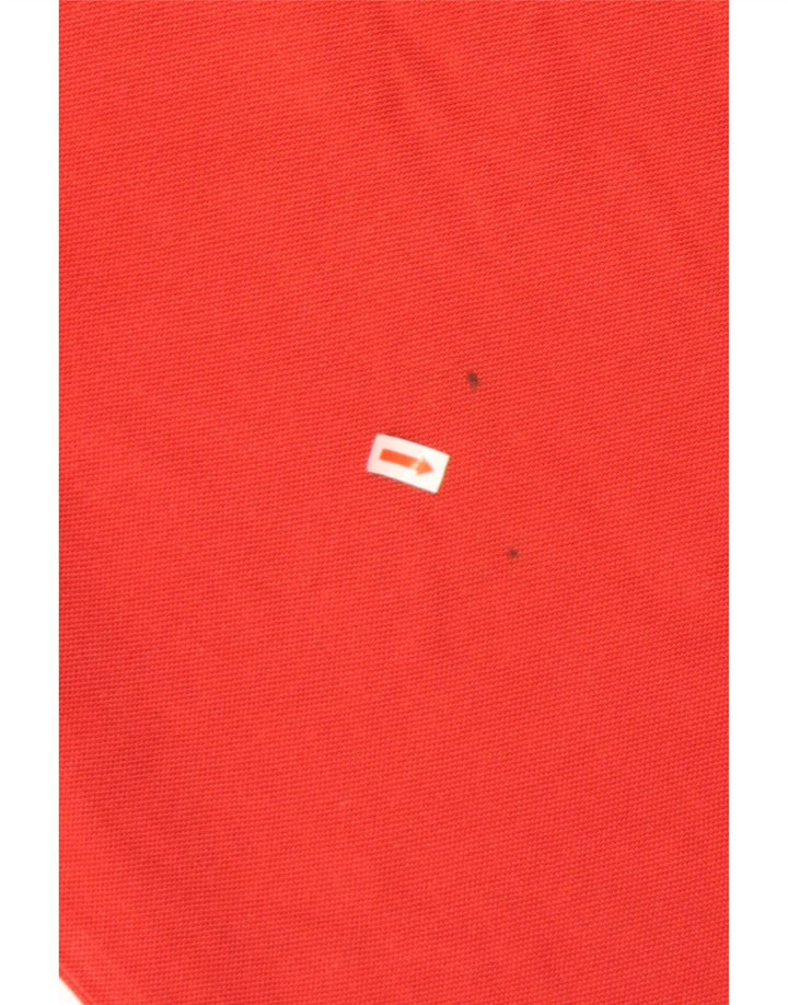 Camisa polo masculina Tommy Hilfiger grande algodão vermelho