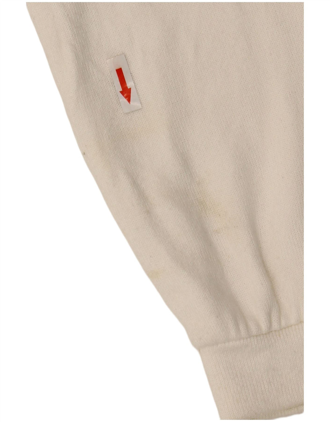 Zara Womens Crop Sweatshirt Jumper Reino Unido 10 Pequeno Branco