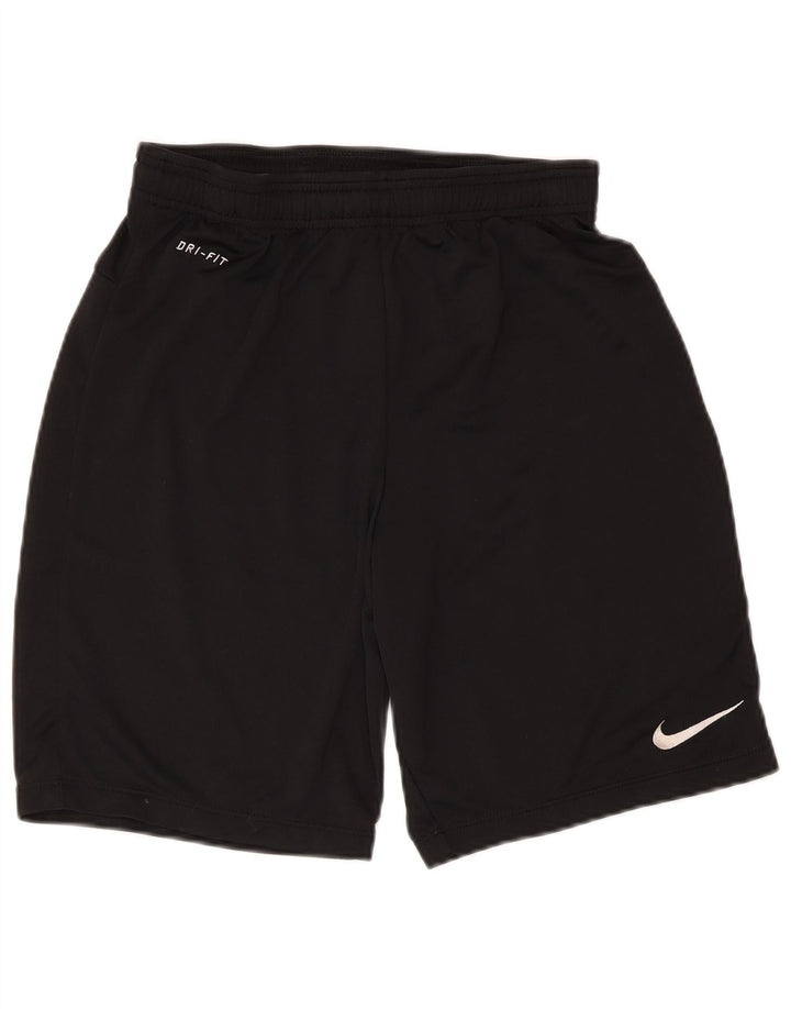 Shorts esportivos masculinos NIKE Dri Fit médio preto