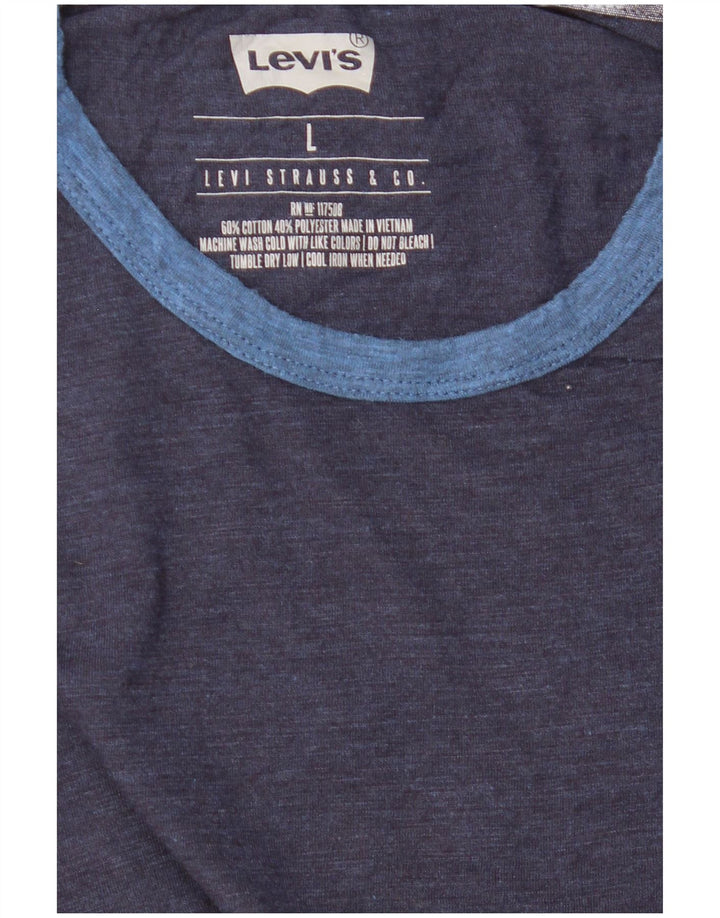 Camiseta masculina Levi's grande azul marinho