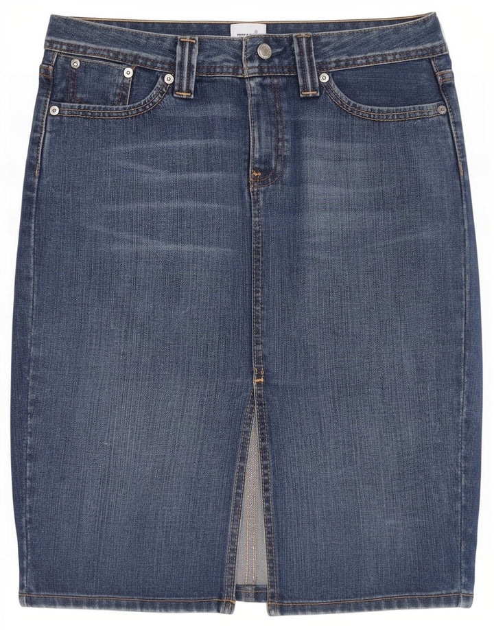 Saia jeans feminina Levi's médio W30 algodão azul