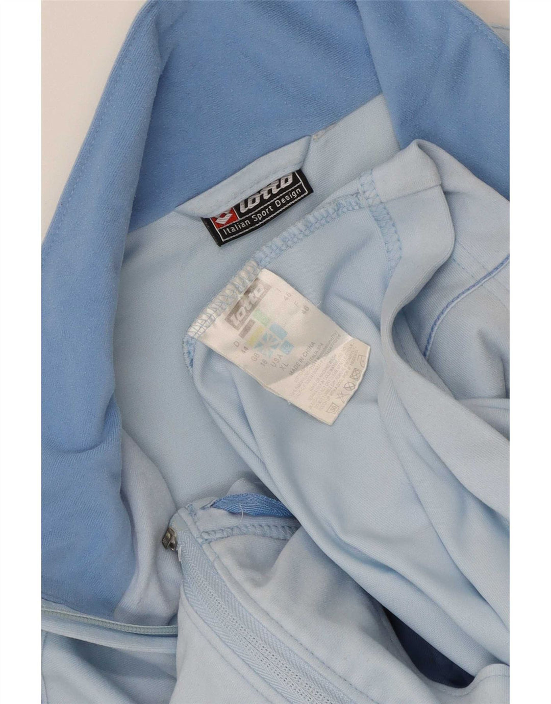 Lotto Womens Treino Oversized Top Jacket UK 16 Grande Poliéster Azul