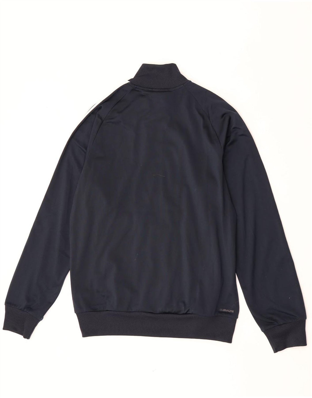 Adidas Mens Clima 365 Tracksuit Top Jaqueta Pequena Azul Marinho Poliéster