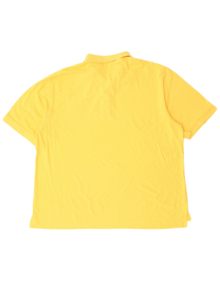 Camisa polo masculina IZOD XL algodão amarelo
