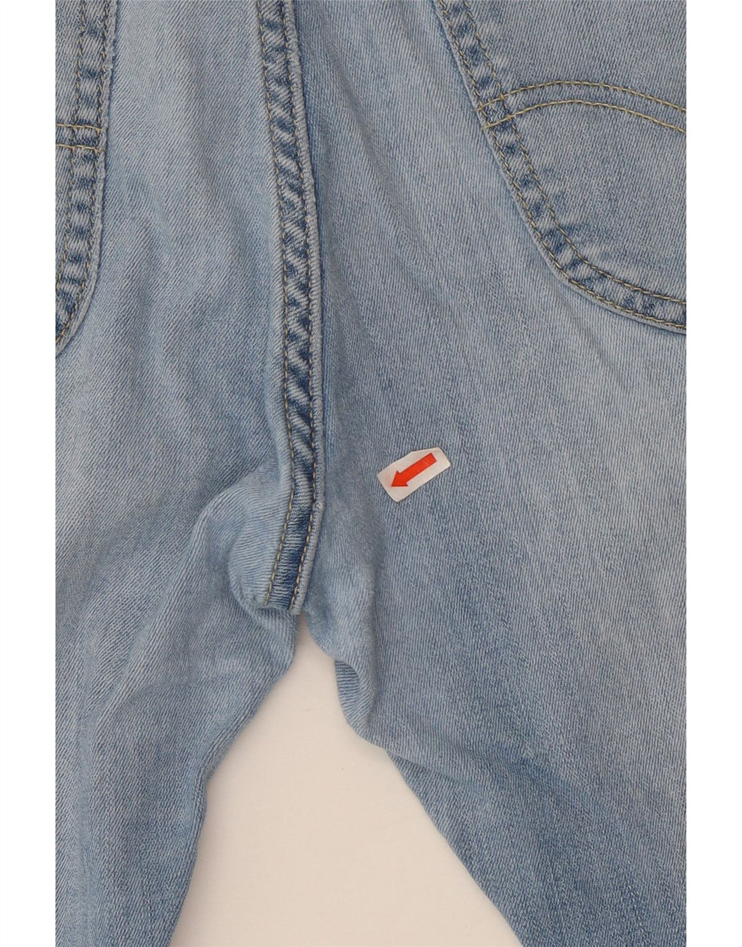 Lee Womens Luke Slim Jeans W31 L32 Azul Algodão